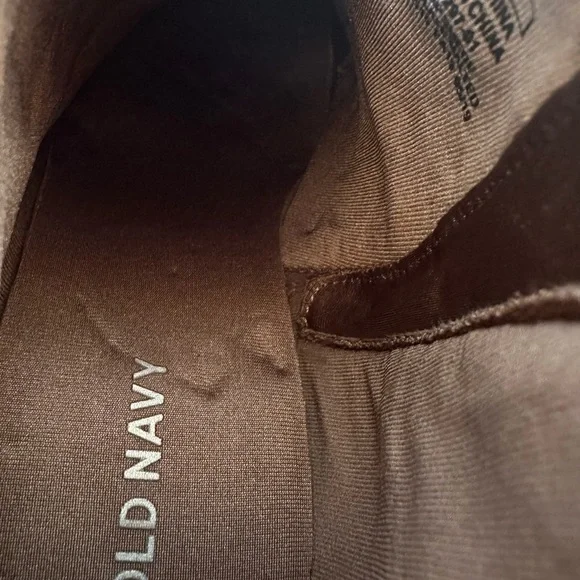 Old Navy•girl’s suede ankle boots•size 3•side zipper•brown/grey/taupe•buckle - Picture 8 of 14